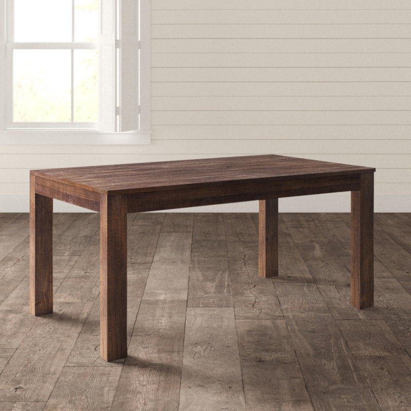 Montauk Solid Wood Pine Dining Table & Reviews Birch Lane